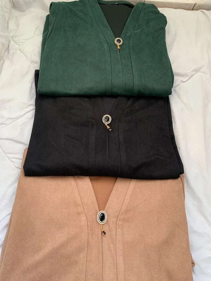 عباية دافئة أنيقة