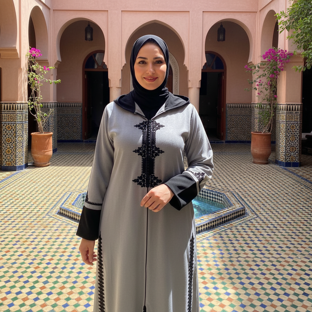 Jellaba Élégance – Tradition et Modernité
