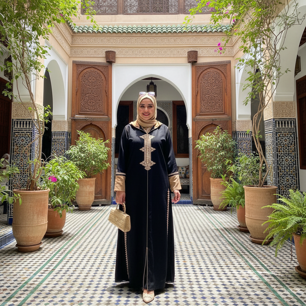 Jellaba Élégance – Tradition et Modernité