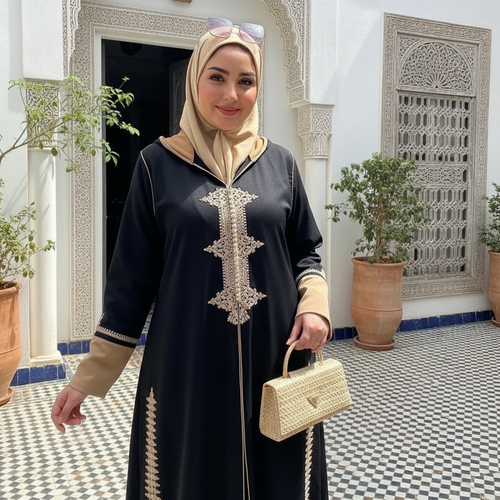 Jellaba Élégance – Tradition et Modernité