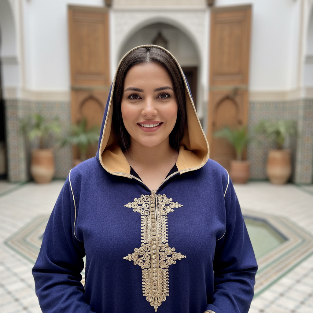 Jellaba Élégance – Tradition et Modernité