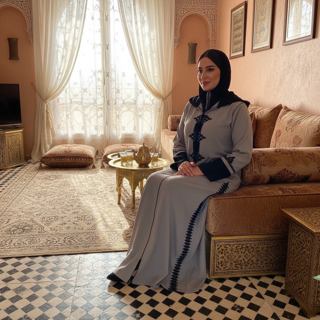 Jellaba Élégance – Tradition et Modernité